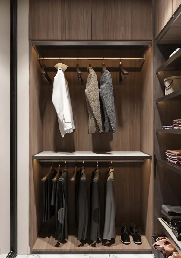 Квартира для супружеской пары и двух взрослых сыновей