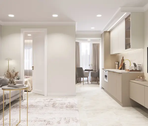 Монохромная однушка