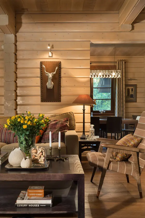 Зимнее шале в Подмосковье