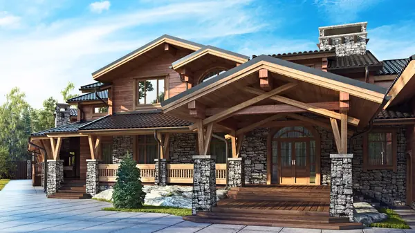 Private residence project, visualization. By Natalia Lomeiko, architect - http:/