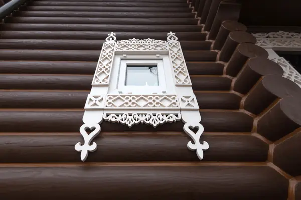 Баня из оцилидрованного бревна "Супонево"