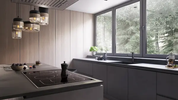 Функциональная кухня с техникой Miele