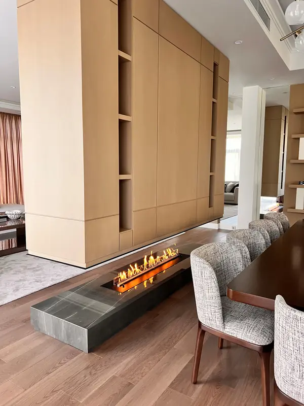 Автоматический биокамин Smart Fire A5 с защитной термопанелью