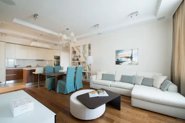 Фото интерьеров квартиры 110 кв.м. ЖК Авеню 77