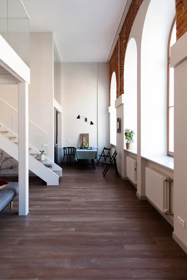 Двухуровневая квартира с анфиладой