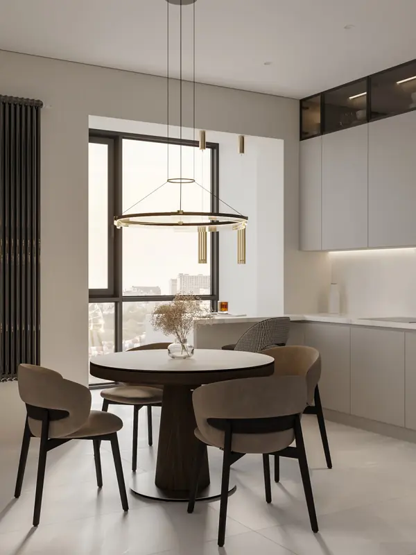 Современная квартира в Москве 78 м²