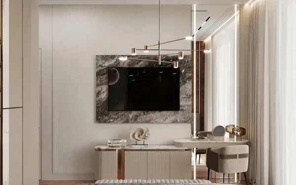 Легкая современная классика в дизайне квартиры для ЖК "Модум" - 97 м2