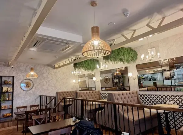 Проект кафе "Итальянский дворик", г. Москва