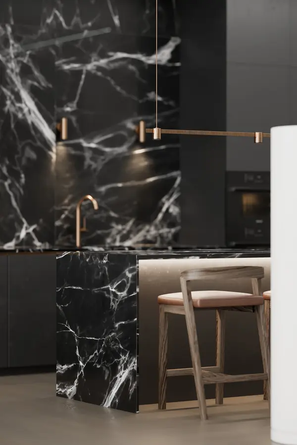 Unaufdringlicher Luxus in einer geräumigen Wohnung