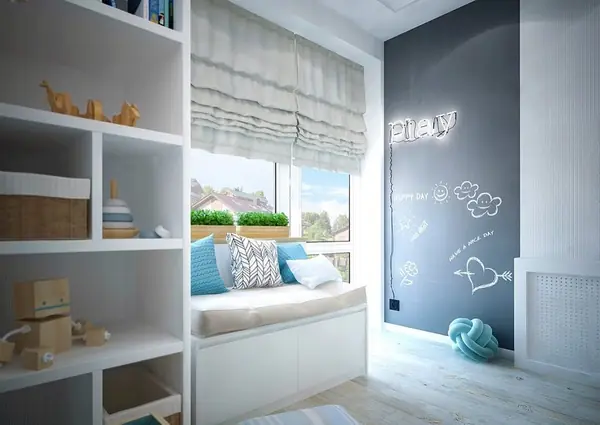 Обои для рисования мелом Alltowall в детскую комнату и не только