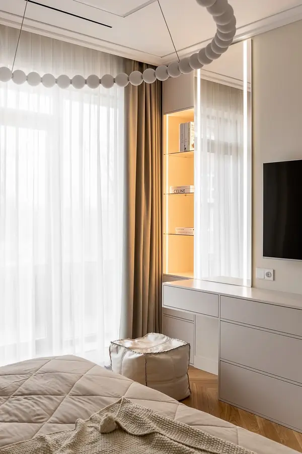 Реализованный дизайн проект квартиры в ЖК "Пряники"