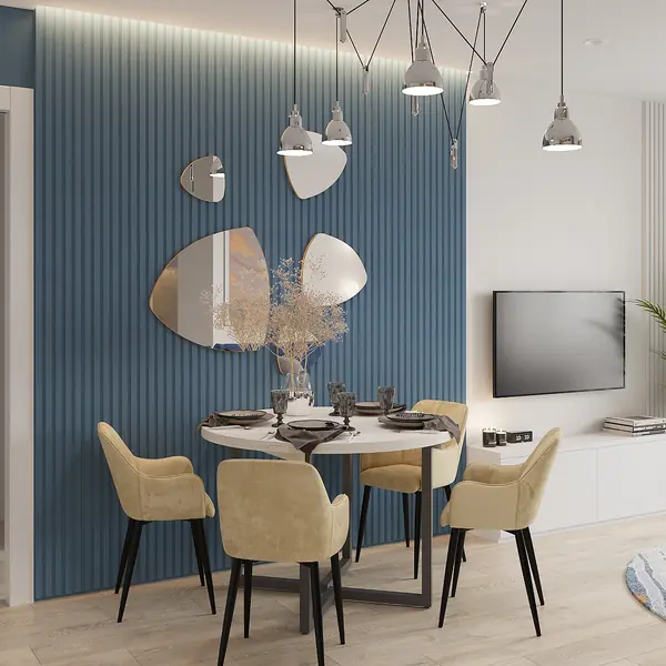 Дизайн-проект квартиры 37,74 кв.м. г.Томск ЖК Северный парк