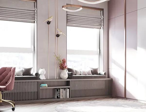 Детская комната для девочки, ЖК Альт