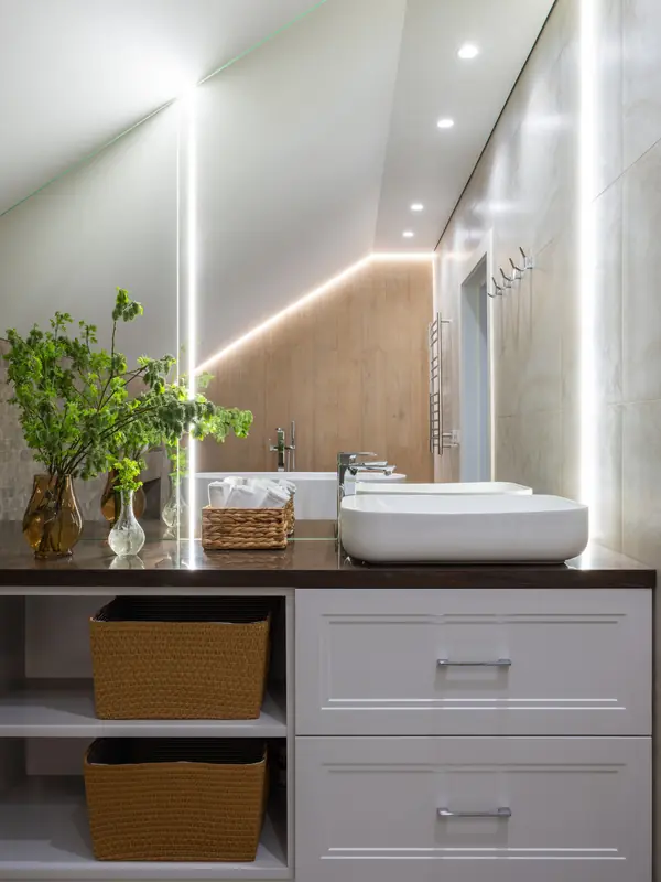 Двухэтажный дом с террасой площадью 170 м²