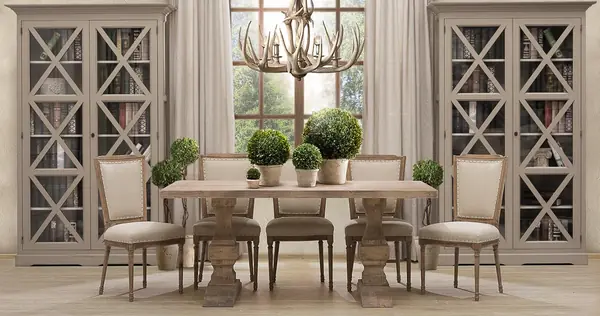 Обеденная зона в стиле Лофт