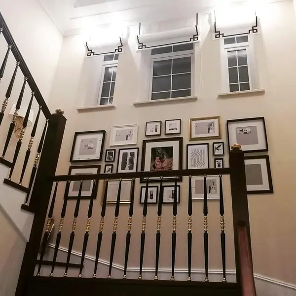 Дом в стиле американская классика, неоклассика. Фото в процессе