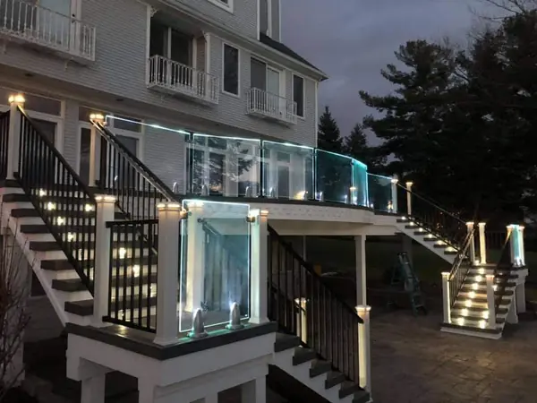 Ступени, ограждения