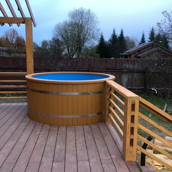 Ограждение террасы, купель