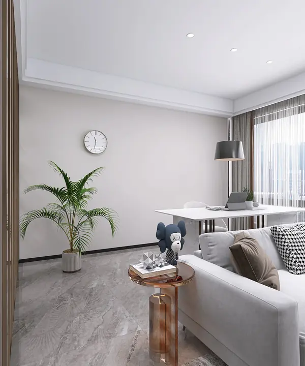 Конкурсная работа 70 кв.м. (кухня-гостиная)