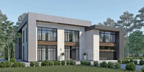 Проект дома с тренажерным залом и бассейном