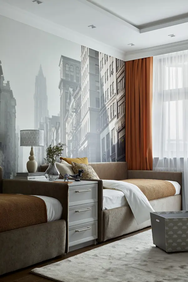 Элегантная квартира с элементами ар-деко