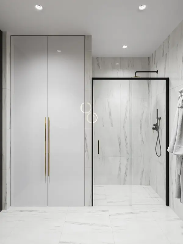 Яркий неоклассический интерьер