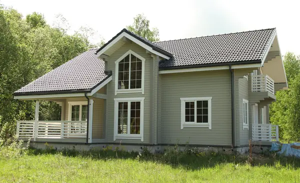 Деревянный дом из клееного бруса 237 метров (СП-237 GOOD WOOD)