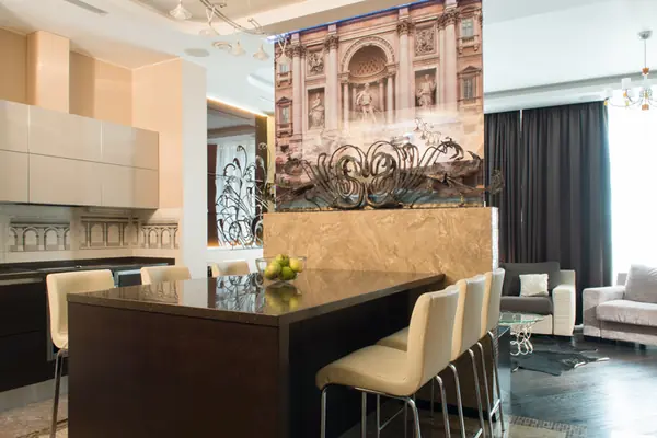 Фото интерьеров квартиры 120 кв.м. Авеню 77