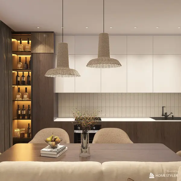 Дизайн-проект 3-комнатной квартиры