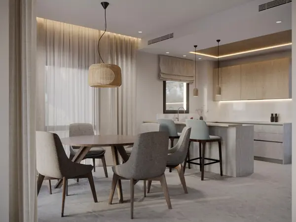 Интерьер дома 200 м2