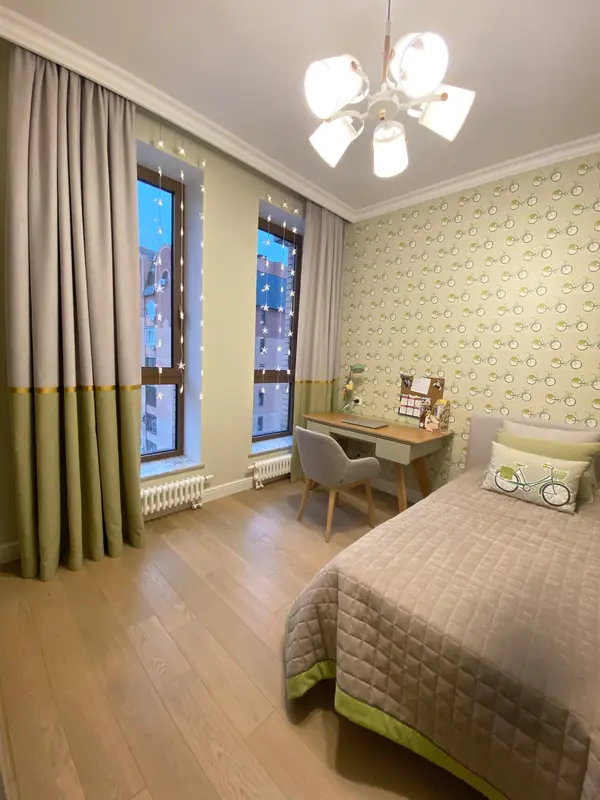 Тектильное оформление на Тихвинской улице