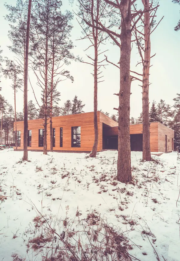 Коттедж в Охтинском парке