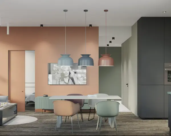 Скандинавская гостиная