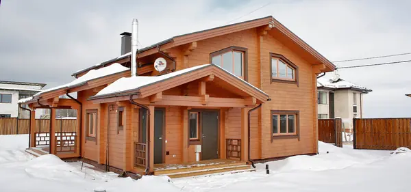 Wooden house near St. Petersburg
