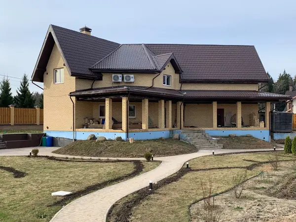 Дом в котором производился монтаж котельной в МО