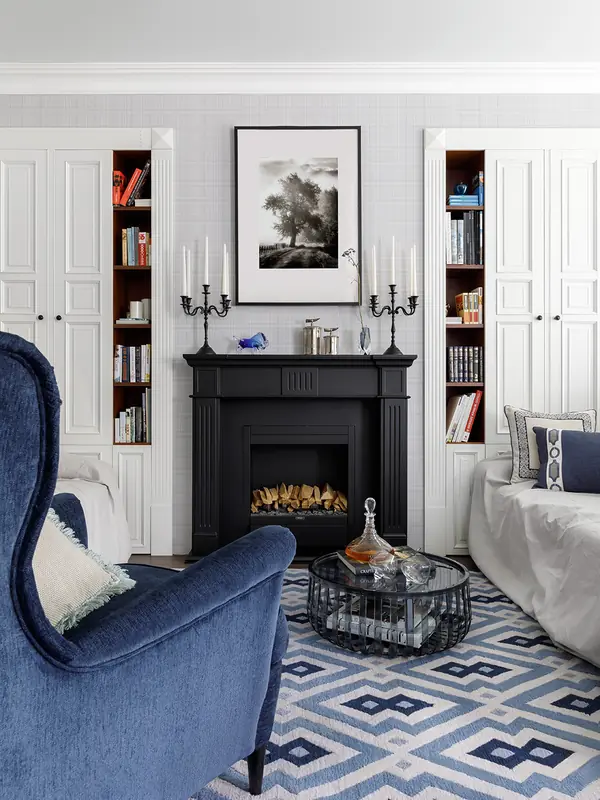 Меланхолия у озера. 120 м² для семьи с двумя детьми