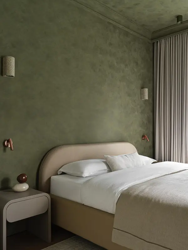 Ковер для спальни в природных тонах