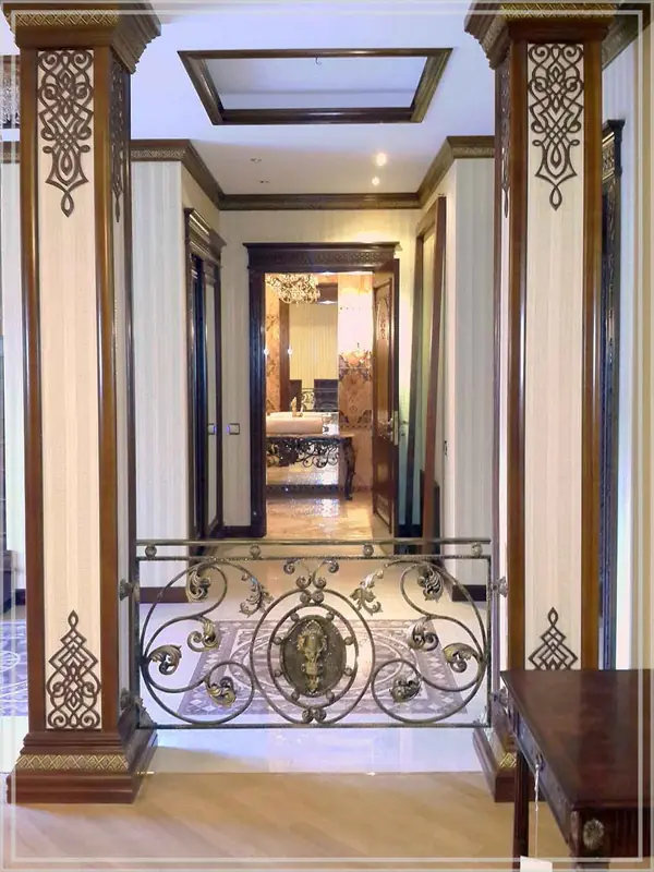 Частный дом с восточными мотивами