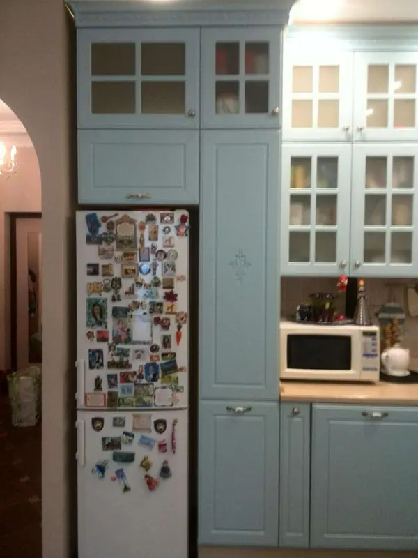 Кухня необычного цвета