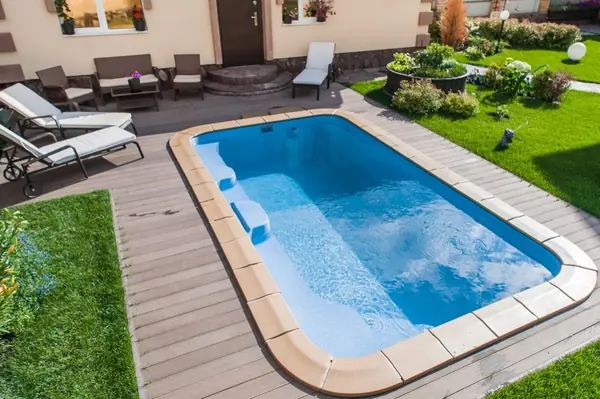 Композитный бассейн в Каштаке (Челябинская область)