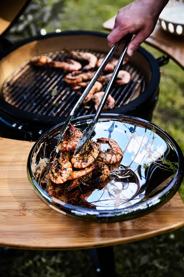 BBQ Prawns in an&angel DECO collection bowl