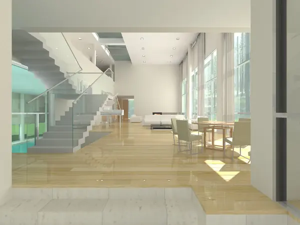 Проект загородной виллы в Подмосковье