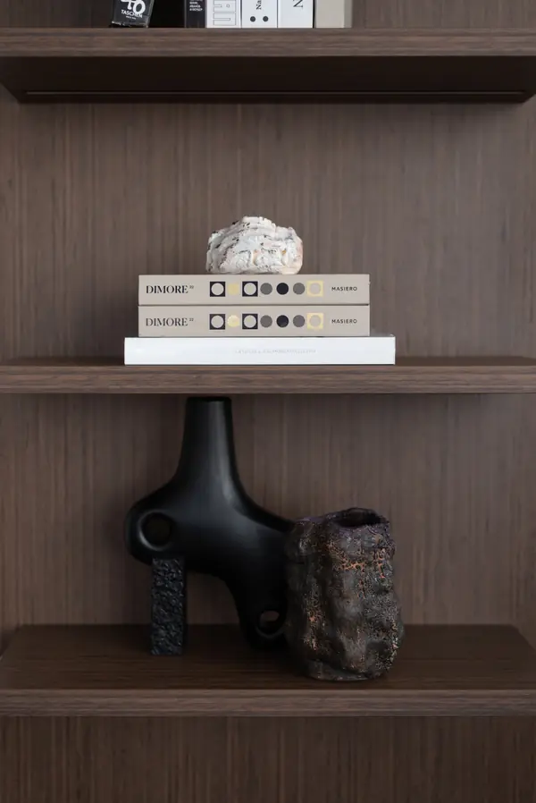 Квартира с оранжевым акцентом