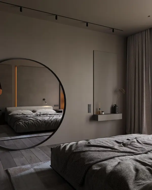 Проект двухкомнатной квартиры в Жк Петровская Доминанта, Современный стиль