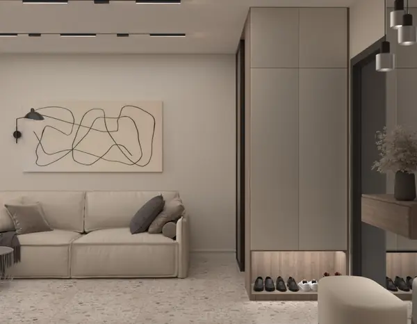 Проект из 1 комнатной в 2-х комнатную