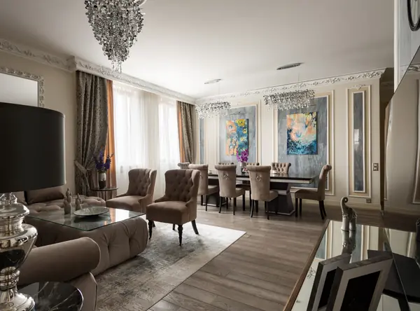 Серебряная легкость 110 кв.м2