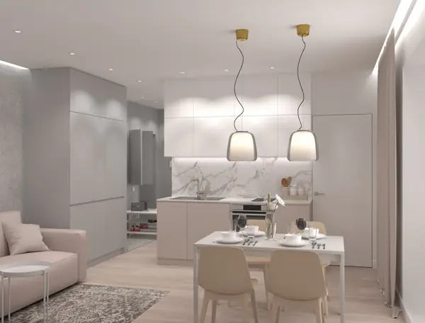 Однокомнатная квартира 38 м.кв. на улице Ломако