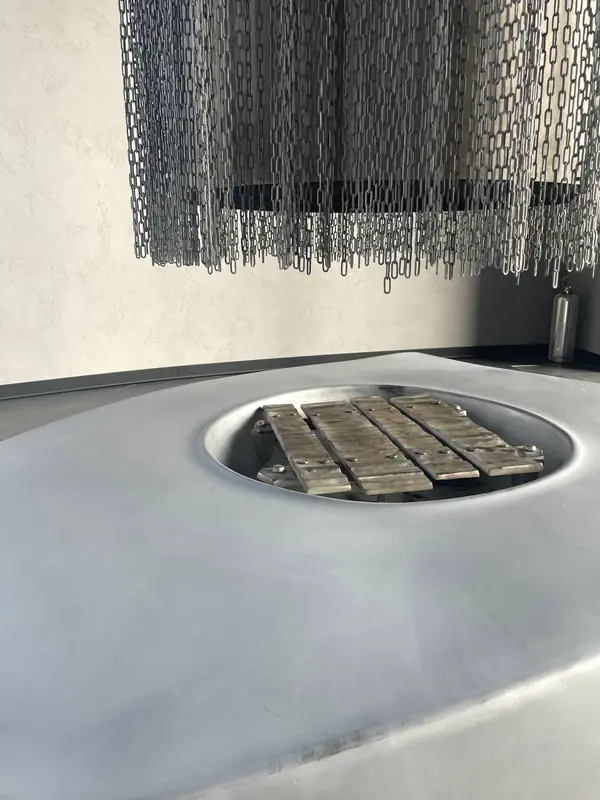 КАМИН из формованной стали