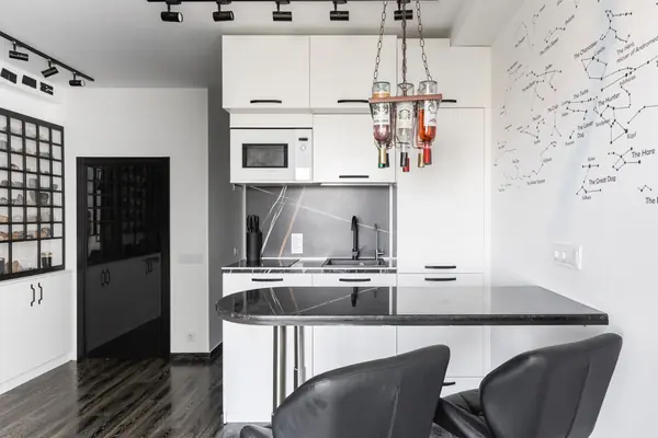 Студия для геолога в стиле минимализм