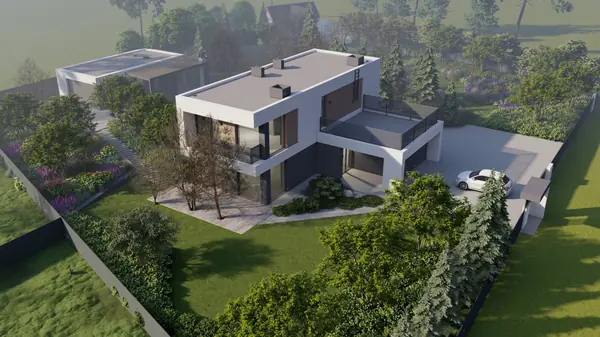 Modern house 150/185+50